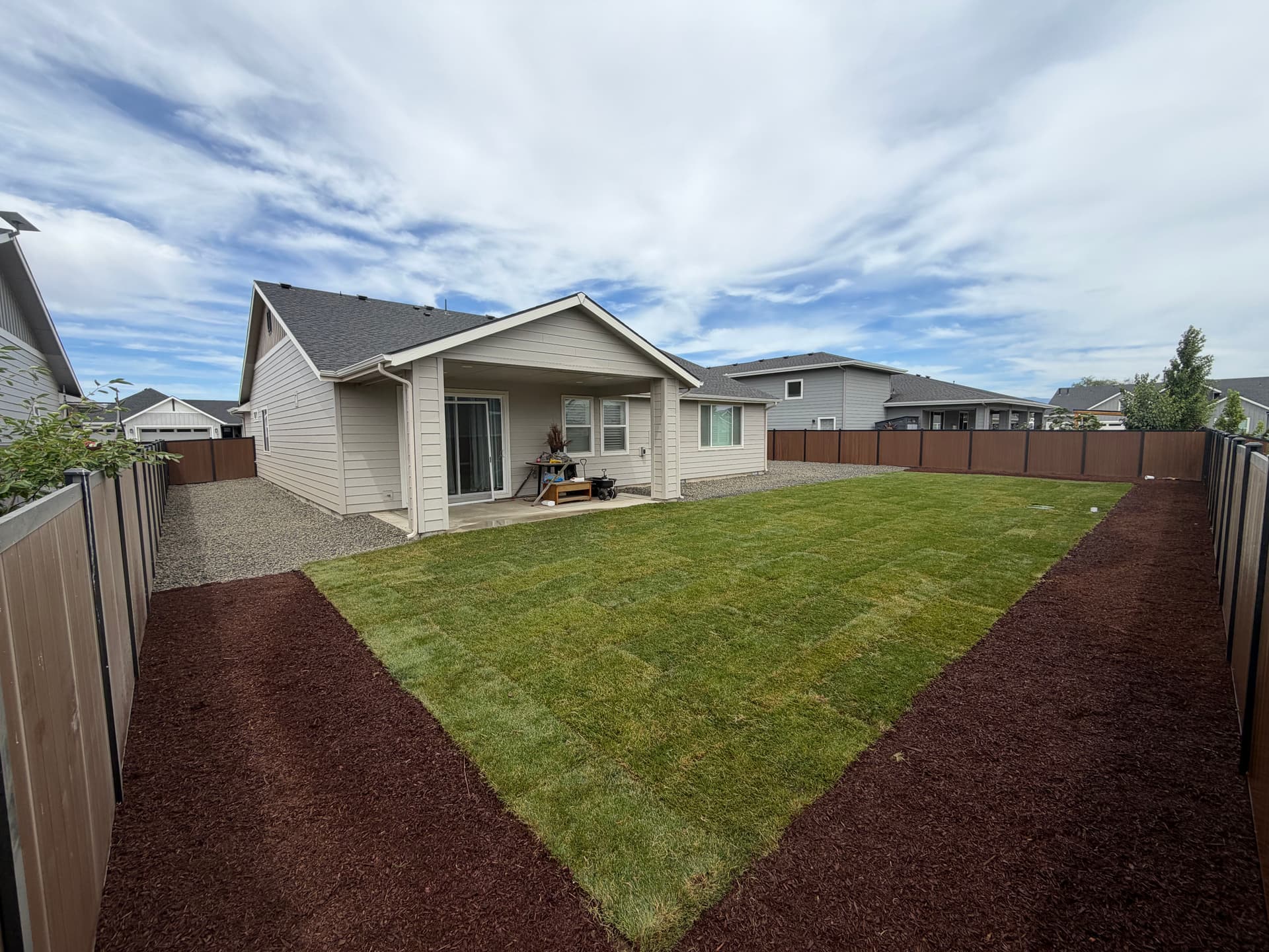Dead Weeds to Real Grass - Backyard Sod Installation in Star